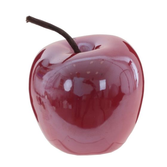 Фигурка декоративная &quot;Яблоко&quot;, Д7 Ш7 В7 см, 5в.