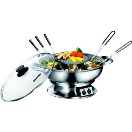 Набор для фондю Unold Asia-Fondue Silber 48746 1350 W