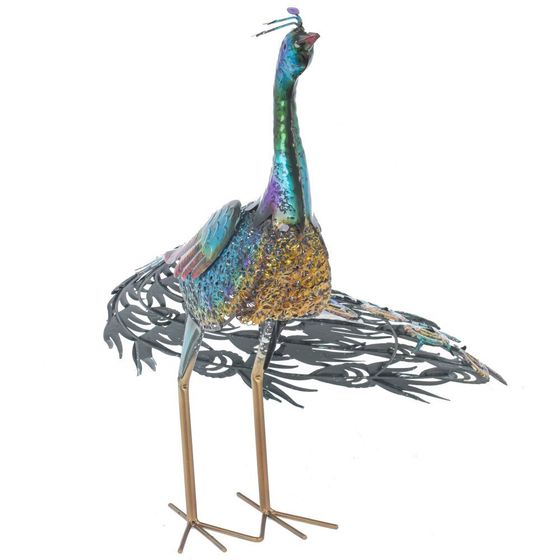Фигура декоративная "Павлин", L46 W50 H52 см