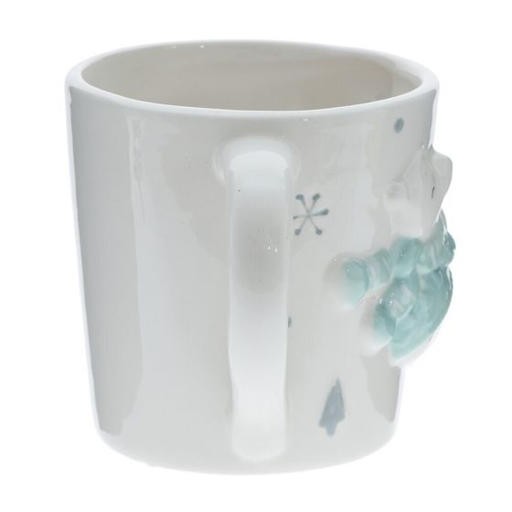 Кружка &quot;Белый медведь&quot;, 400 мл, L13 W9 H9 см