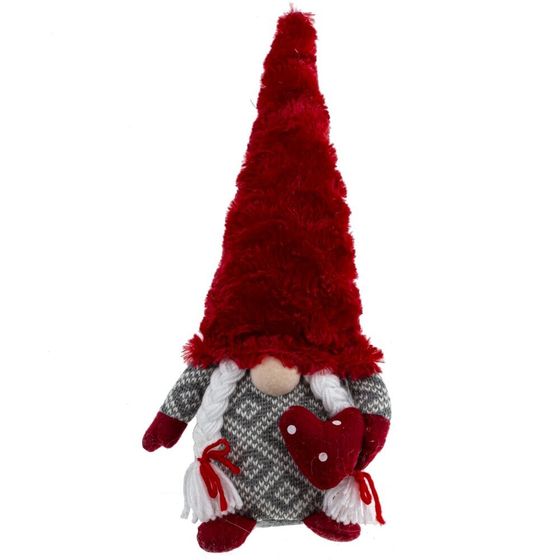 Игрушка набивная &quot;Гном&quot;, L14 W11 H37/20 см, 2в.