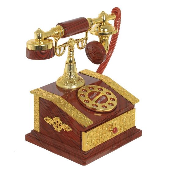 Изделие декоративное "Телефон" (музык.), Д20 Ш13 В20 см