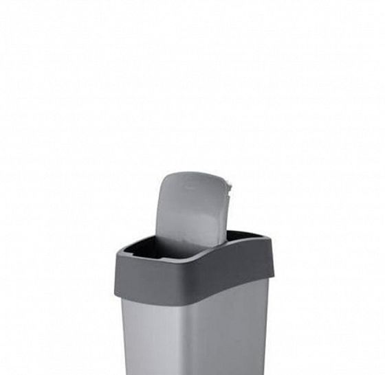 Контейнер для мусора FLIP BIN 25л графитовый