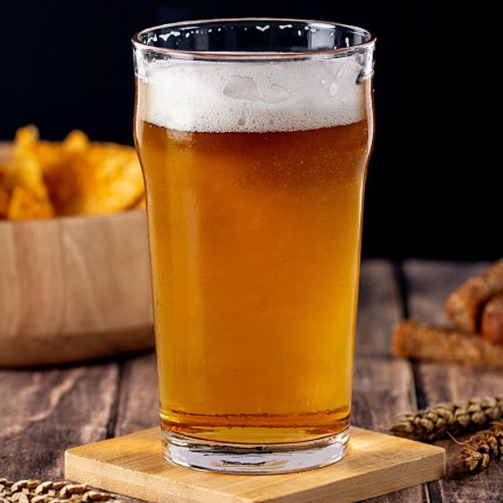 Набор стаканов для пива ВРЕМЯ ДЕГУСТАЦИЙ НОНИК АНГЛИЙСКАЯ ПИНТА 570мл 4шт