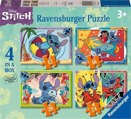 Ravensburger Puzzle 4w1 Disney Stitch