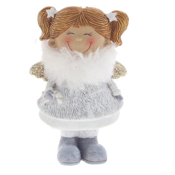 Фигурка декоративная &quot;Девечка&quot;, L4 W3 H8 см, 4в.