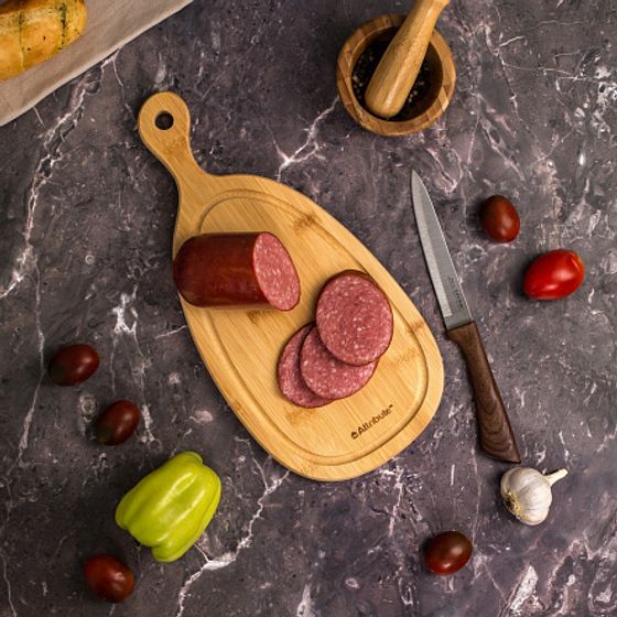 Разделочная доска BAMBOO CURVE 33х16х1.5см