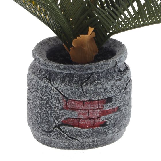 Цветочная композиция &quot;Пальма&quot;, L27 W23 H34 см, 3в.