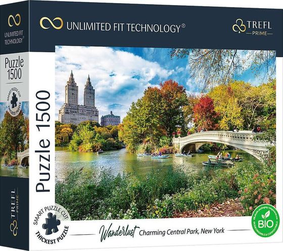 Trefl Puzzle 1500 Uroczy Central Park, Nowy Jork Unlimited Fit Technology