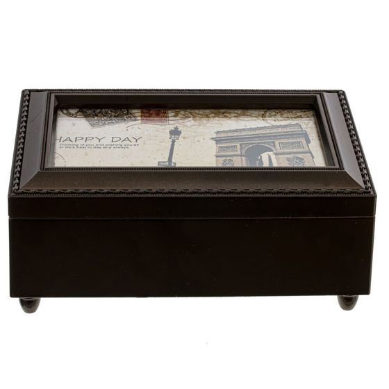 Шкатулка (музык.), Д15 Ш9,5 В7 см, 8в.