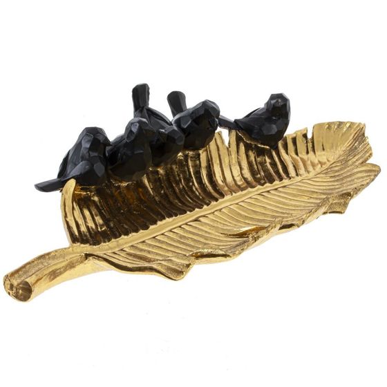 Блюдо декоративное, L41 W20 H7 см