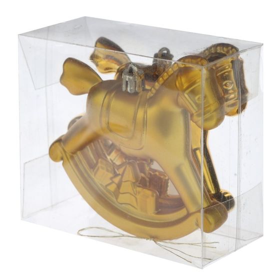 Набор из 2шт, Украшение новогоднее &quot;Лошадка&quot;, L11 W5 H10 см