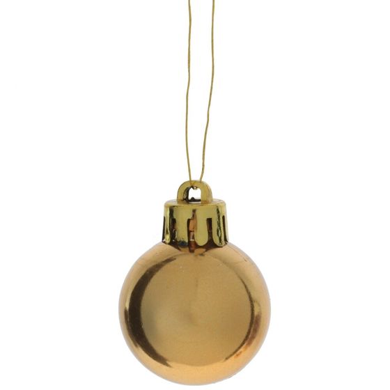 Набор из 40шт Украшение новогоднее "Шар", D 6/4/3/5 см, L14 W14 H26 см