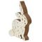 Фигурка декоративная "Заяц", L16 W2 H16,5 см