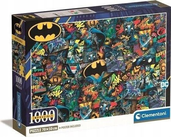 Clementoni Clementoni Puzzle 1000el Impossible Batman 39906