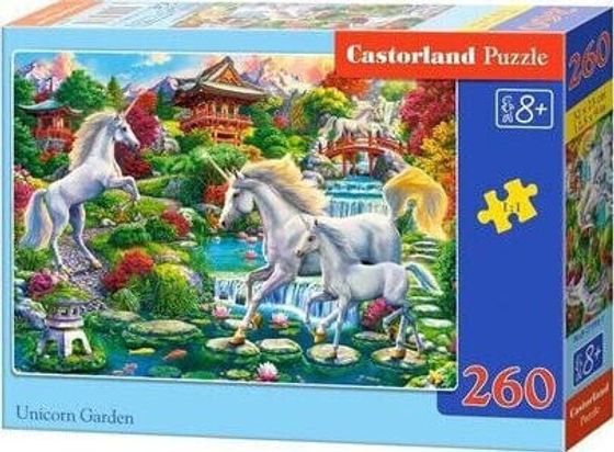 Castorland Puzzle 260 Unicorn Garden CASTOR