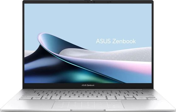 Ноутбук 14&quot; Asus Zenbook 14 OLED UX3405MA-QD993 серебристый Intel Core Ultra 9 185H 16Gb/512Gb Intel Arc noOS (90NB11R2-M01SV0)