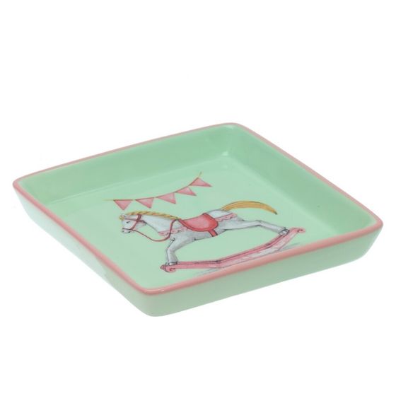 Блюдо &quot;Лошадка&quot;, L12 W12 H2,5 см