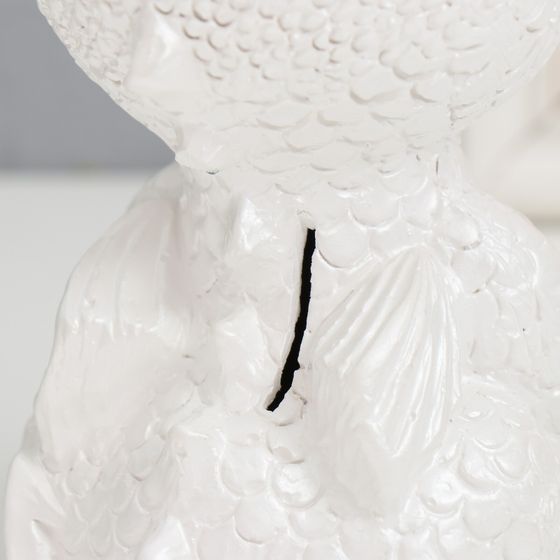 !Копилка "Дракоша" 17,5х11,5х12,5 см, белый