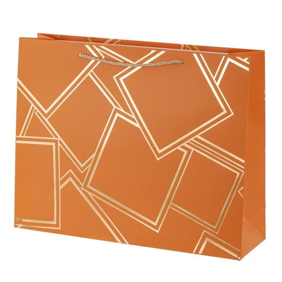 Пакет подарочный (бумага 210г/м2, блок микс 12шт), L39 W11 H30 см, 4в.