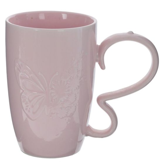 Кружка 400 мл, L13,5 W8 H12 см, цвет микс