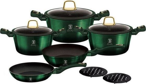 Berlinger Haus METALLIC EMERALD BH-6065 набор посуды