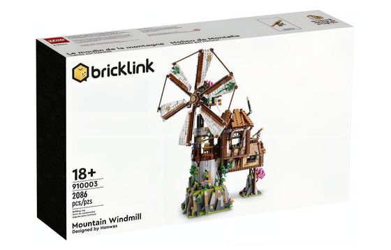 Конструктор LEGO Bricklink Mountain Valley Windmill 2085 шт. 910003