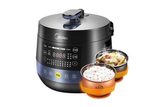 Midea Electric Pressure Cookers Dual Liners One-Key Manual Venting YL50Easy202