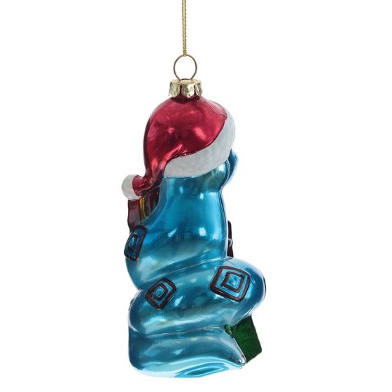 Украшение новогоднее &quot;Змея&quot;(цена  за один вид), L6 W6 H13,5 см, 4в.