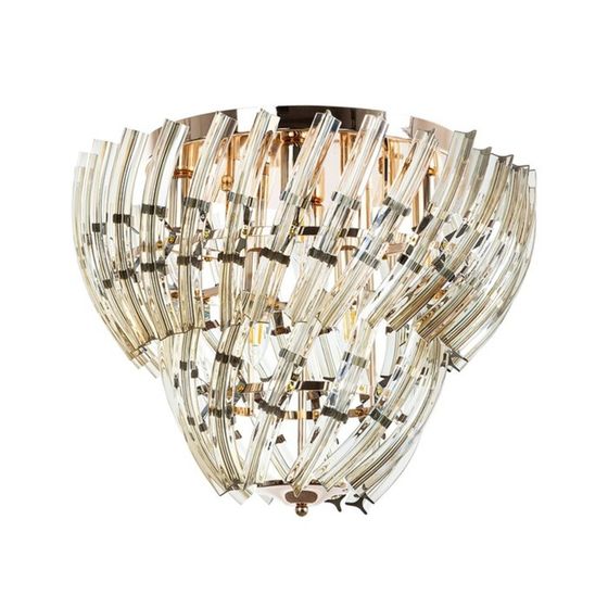 Люстра потолочная Arte Lamp Ella A1054PL-6GO, E14, 6х40 Вт, 50х50х38 см, золотистый