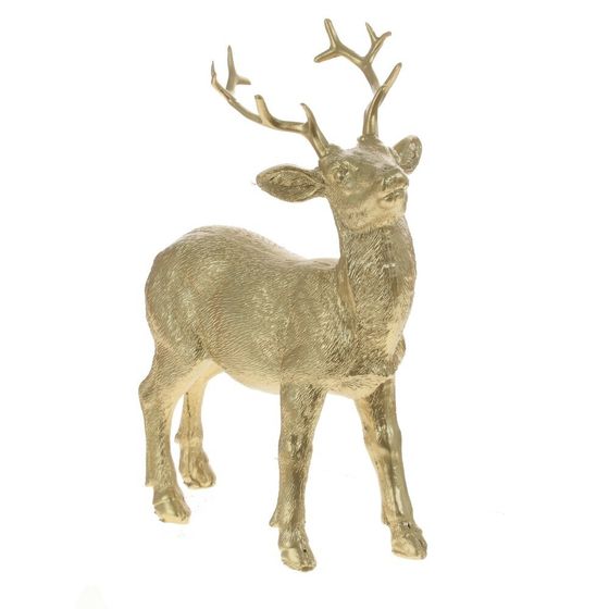 Фигурка декоративная &quot;Олень&quot;, L11 W5,5 H15 см, 2в.