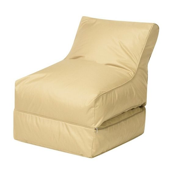 Кресло-лежак, раскладной, цвет бежевый