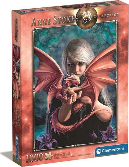 Clementoni Clementoni Puzzle 1000 шт. Коллекция Anne Stokes Dragon Child 39640