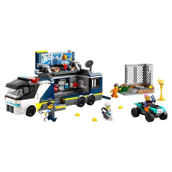 LEGO Police Мобильная Криминологическая Лаборатория Конструкторская Игра