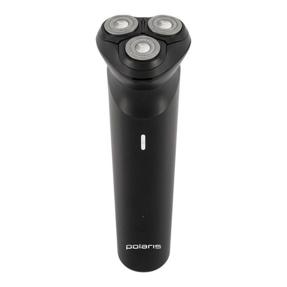 Бритва роторная Polaris PMR 0411RC ProLong 4D Li+ аккум./сеть черный