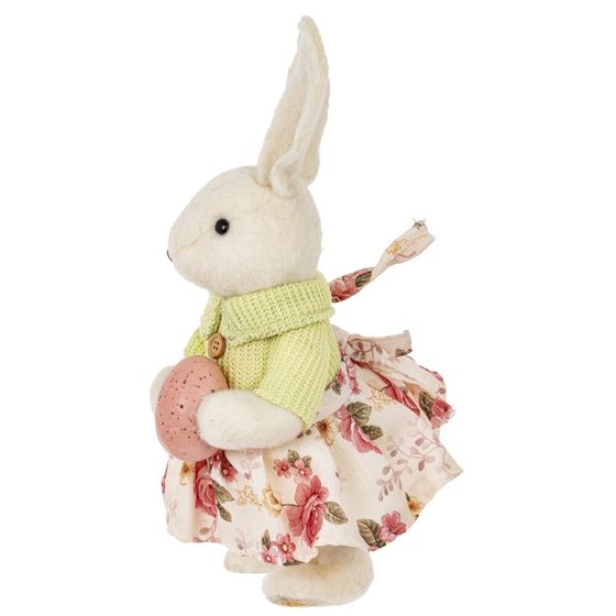 Фигурка декоративная "Зайка", L11 W14 H33 см