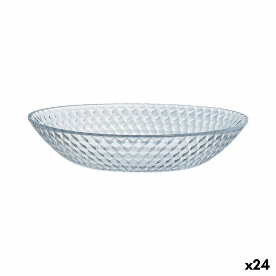 Глубокое блюдо Luminarc Pampille Clear Прозрачный Cтекло (20 cm) (24 штук)