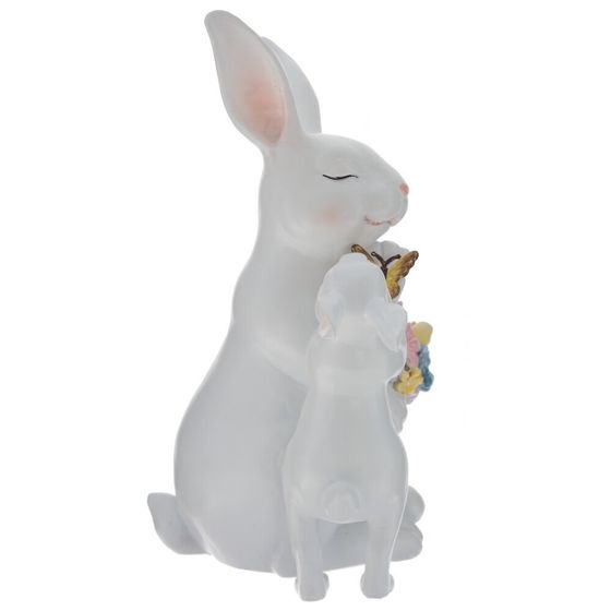 Фигурка декоративная &quot;Зайцы&quot;, L15 W12 H23 см