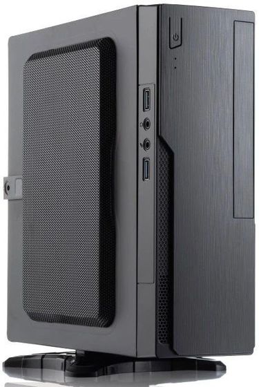 Корпус Foxline FL-BQ5 черный с БП 220Вт Mini-Tower Mini-ITX (FL-BQ5-FLX220-U32)
