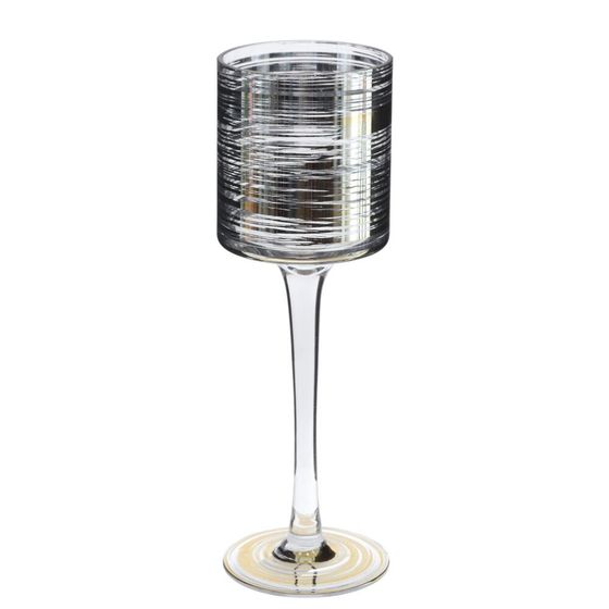 Набор из 3-х подсвечников, L24 W8 H30 см