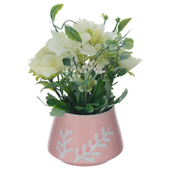 Цветочная композиция, L19 W15,5 H20,5 см, 4в.