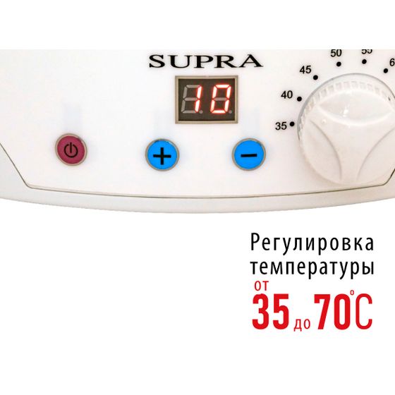 Сушилка для овощей и фруктов Supra DFS-650 500Вт 6под. белый
