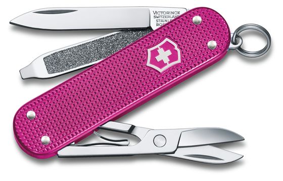 Нож перочинный Victorinox Classic Flamingo Party (0.6221.251G) 58мм 5функц. карт.коробка