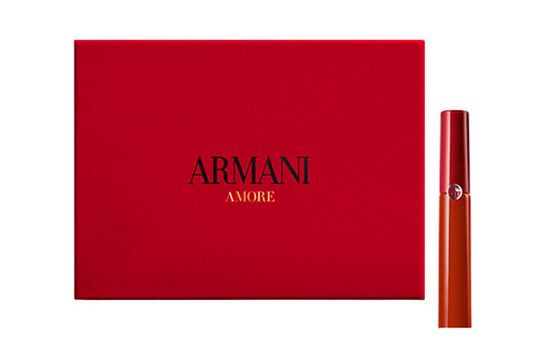 GIORGIO ARMANI Velour Matte Red Lipstick Makeup Sets Easy To Blend Long-Lasting Natural