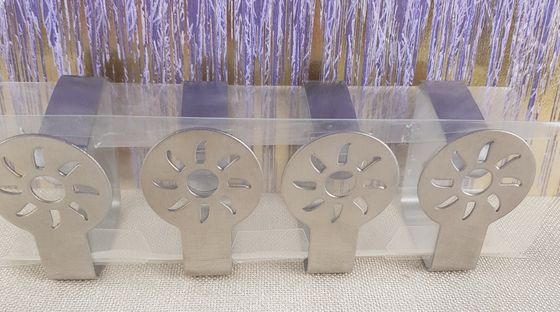 !09 Держатель скатерти (набор-4 штуки), дизайн микс.