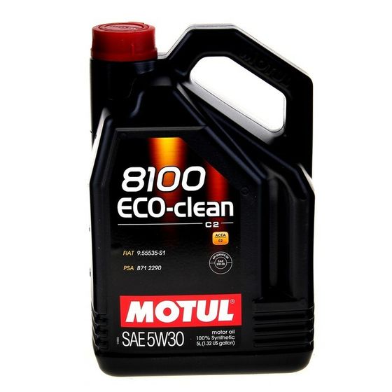 Масло моторное Motul 8100 ECO-clean 5w-30, 5 л 101545