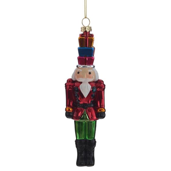 Украшение новогоднее &quot;Солдатик&quot;, L5 W3 H18 см, 3в.