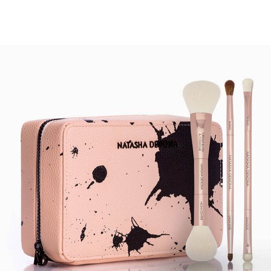 Natasha Denona Travel Brush Set and Makeup Pouch