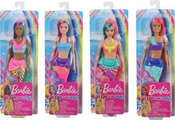 Lalka Barbie Mattel Dreamtopia - Syrena (GJK07)