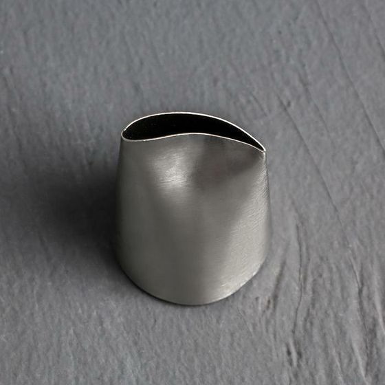 !09 Набор 2 предмета - Насадка кондитерская «Лепесток большой», d=3.4 см, выход d=3 см, нержавеющая сталь